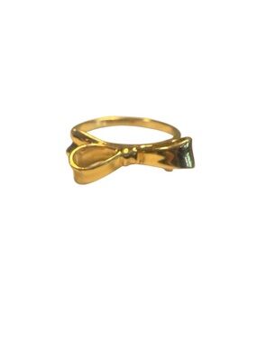 kate spade Gold Bow Ring Size 7